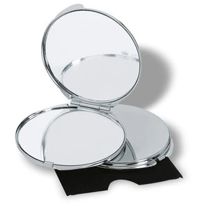 Make-up spiegel zilver 2 kleuren tp 7578