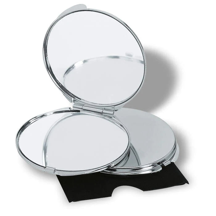 Make-up spiegel zilver 2 kleuren tp 7578