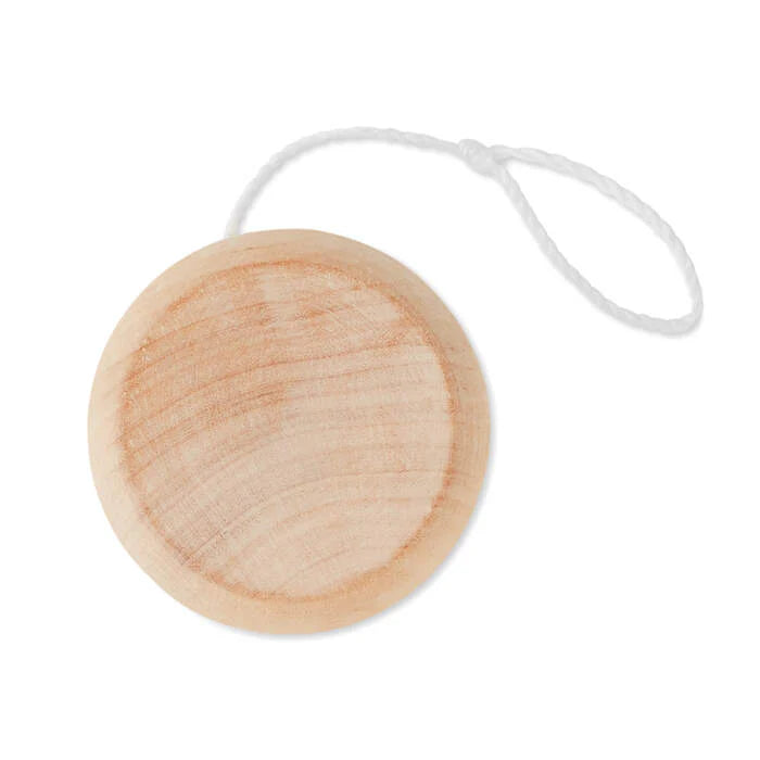 Houten jojo bedrukken