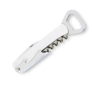 Kelnersmes/kurkentrekker in wit en zwart zwart 2 kleuren tp 6008