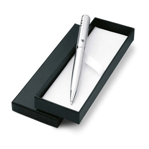 Balpen in geschenkverpakking in zwart of zilver bedrukken