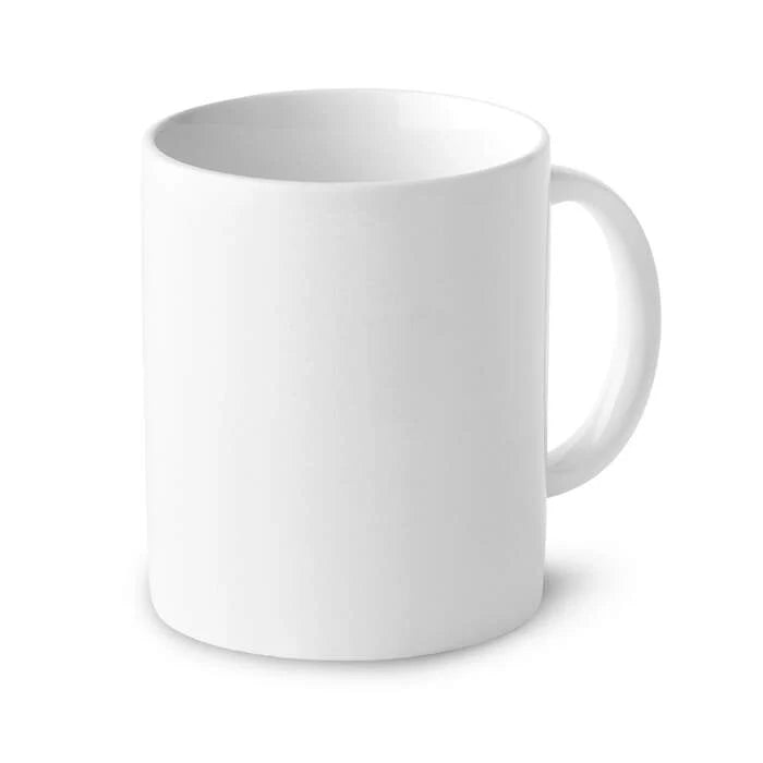 Klassieke mok wit 2 kleuren tp 6445