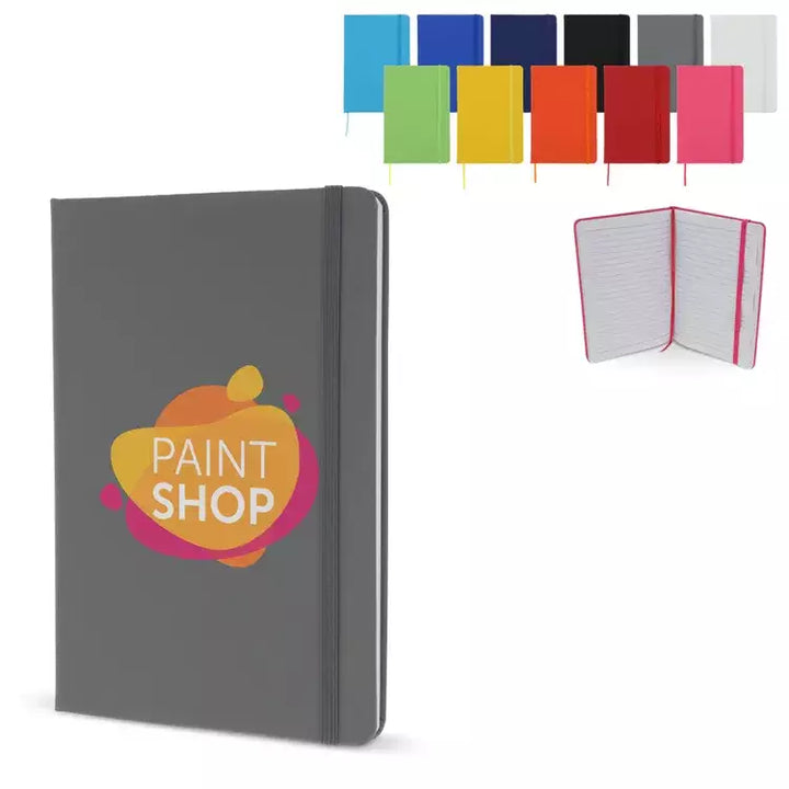 A5-notitieboek van PU met FSC-pagina's sample