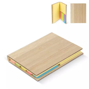 Sticky notes bamboe 3 bedrukken