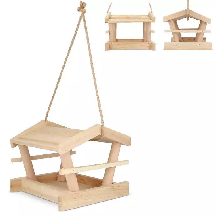 Houten Vogelvoederhuisje FSC bedrukken