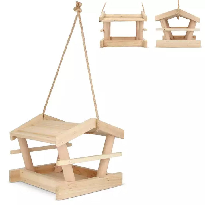 Houten Vogelvoederhuisje FSC bedrukken
