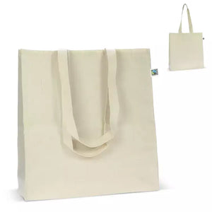 Fairtrade katoenen tas ecru lang 140g/m&sup2; bedrukken