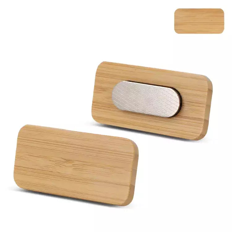 Badge Bamboe met magneet sample