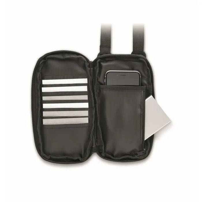 Cross body smartphone tas VALLEY WALLET  met opdruk