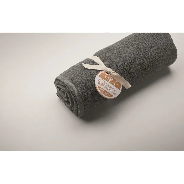 SEAQUAL handdoek 100x170cm WATER  met opdruk