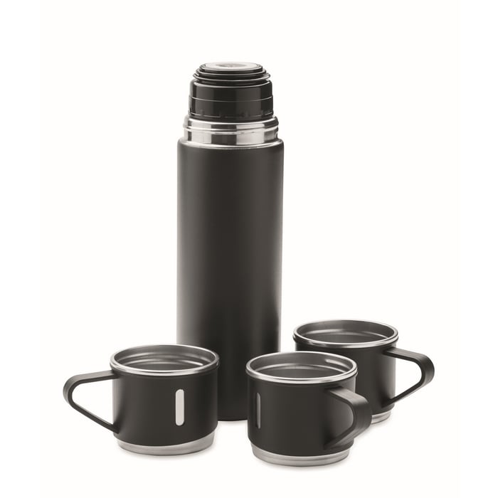 Dubbelwandige fles en bekerset 3375