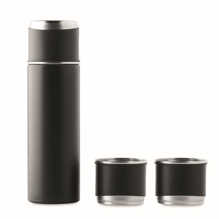 Dubbelwandige fles en bekerset 3377