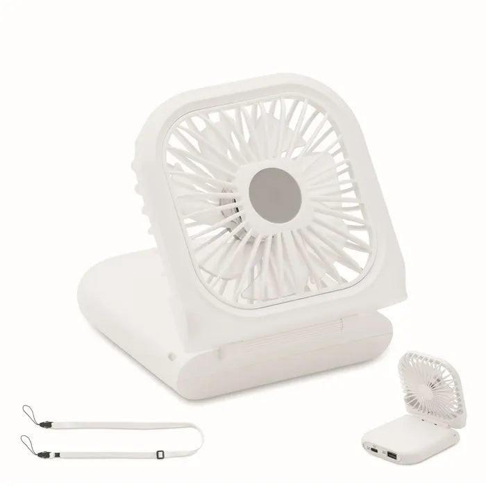 Ventilator voor onderweg of buro STANDFAN bedrukken