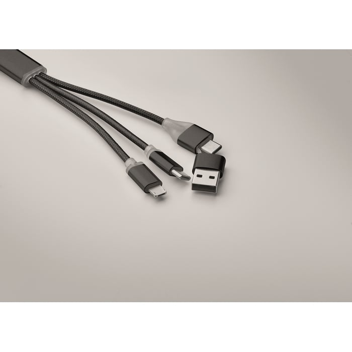 4 in 1 oplaadkabel type C bedrukken