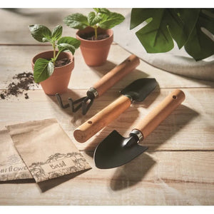 Tuingereedschap in RPET etui GRASS  met opdruk