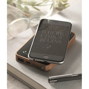 Draadloze 4000 mAh Powerbank ACAPOW  met logo