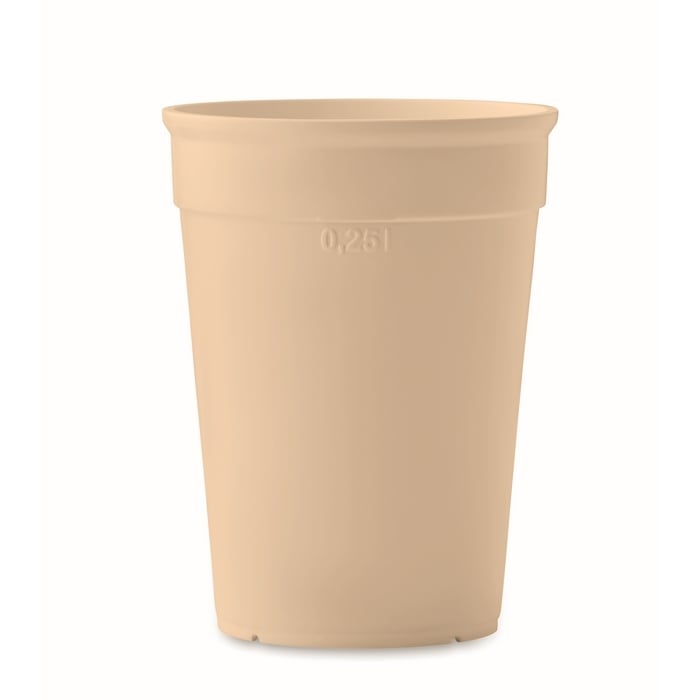 Gerecycled PP beker 300ml 4296