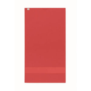 Handdoek organisch met logo0x60cm SERRY  9
