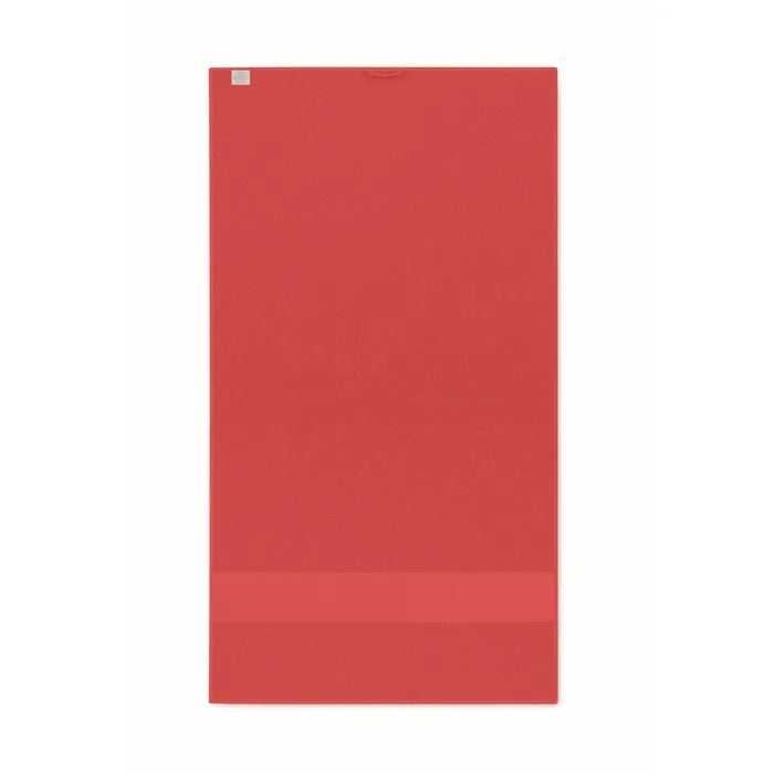 Handdoek organisch met logo0x60cm SERRY  9