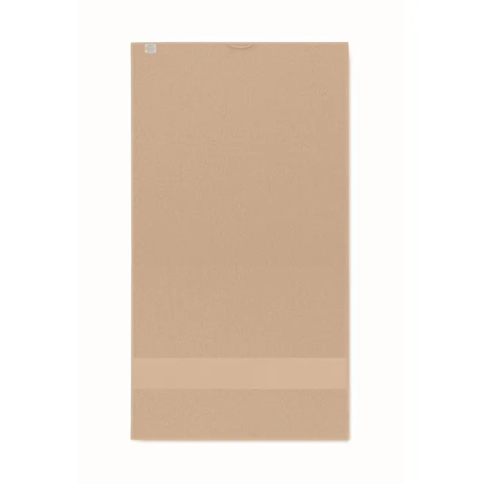 Handdoek organisch met logo0x60cm SERRY  17