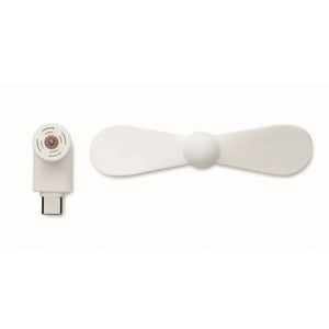 Draagbare USB-ventilator PHAN  met logo