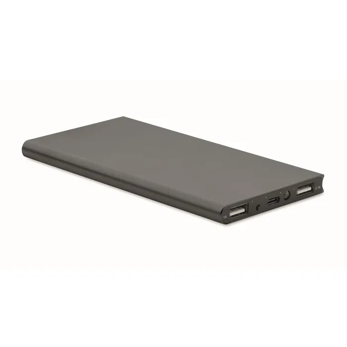 Powerbank 8000 mAh POWERFLAT8C  met logo