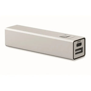 Powerbank 2600 mAh POWERALUC  met opdruk