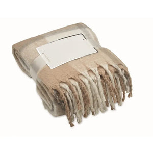 Geruite mohair deken QUET  4