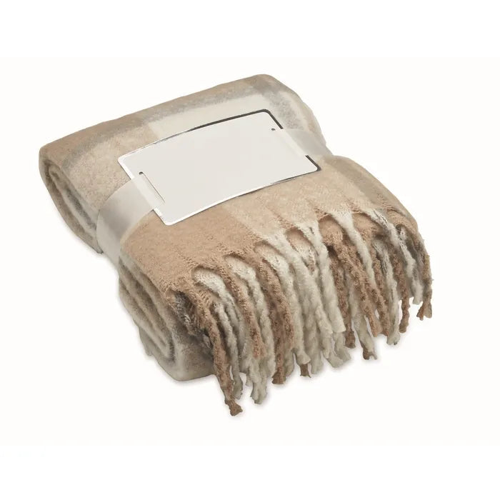 Geruite mohair deken QUET  4