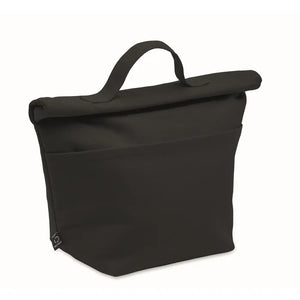 Gerecycled katoenen koeltas RECOBA COLOUR  met opdruk