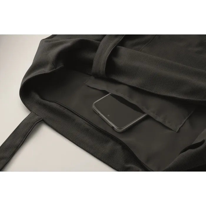 Grote corduroy boodschappentas CORDY G  met logo
