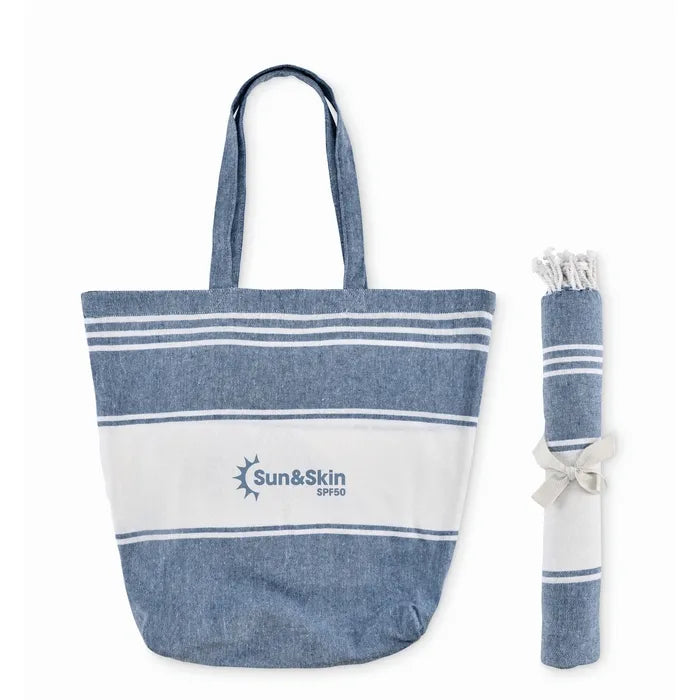 Strandtas met hamamdoek HUMMUM  7