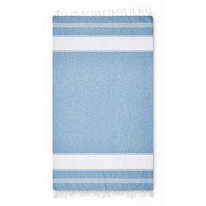 Strandtas met hamamdoek HUMMUM bedrukken