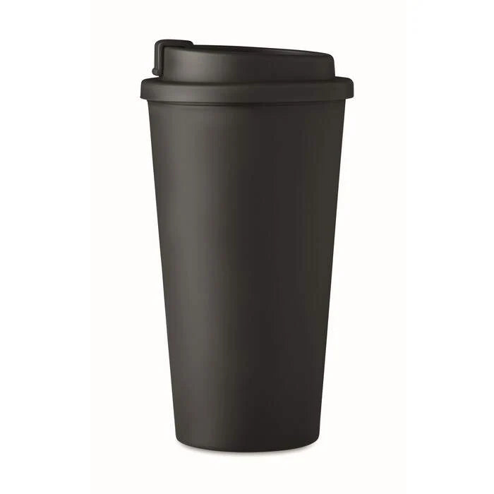 Dubbelwandige drinkbeker 475 ml rood 1 kleur zd 3296
