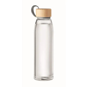 Glazen drinkfles 500ML transparant onbedrukt 4469