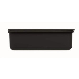Lunchbox met bestek zwart 3 kleuren tp 7298
