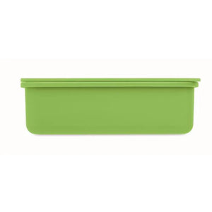 Lunchbox met bestek groen 3 kleuren tp 7290