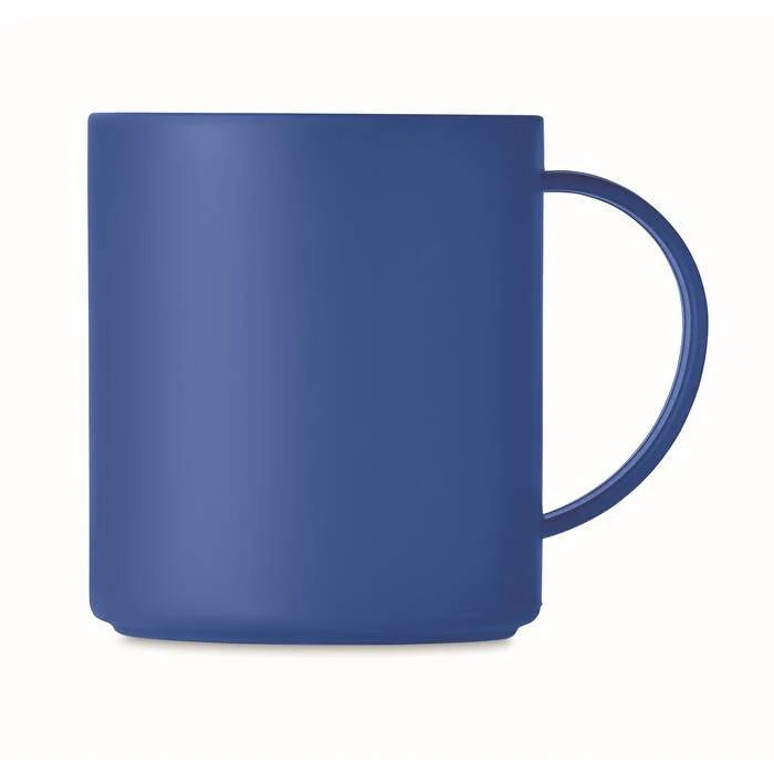 Herbruikbare mok 300 ml blauw 2 kleuren tp 5089