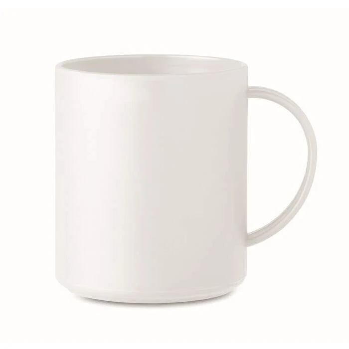 Herbruikbare mok 300 ml rood 3 kleuren tp 5095