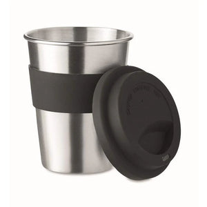 RVS drinkbeker 350 ml wit 1 kleur zd 10578