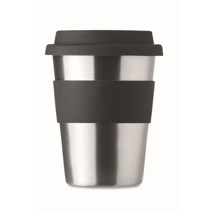 RVS drinkbeker 350 ml wit 1 kleur tp 10577