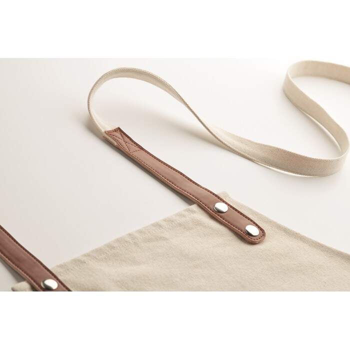 Schort organisch katoen sample