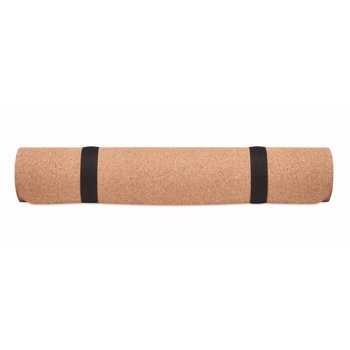Yogamat van kurk sample