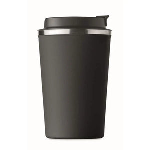 Dubbelwandige drinkbeker beige onbedrukt 3303