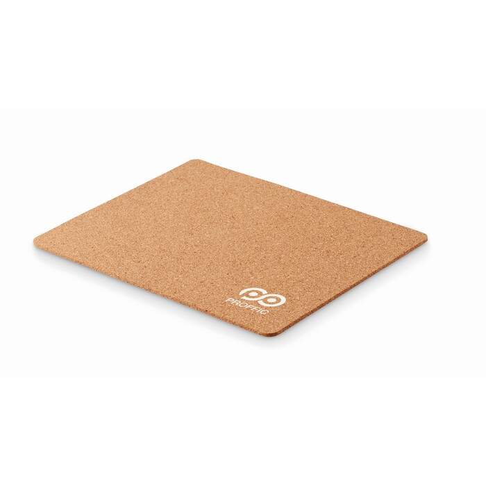 Kurk muismat MATTY beige onbedrukt 6827