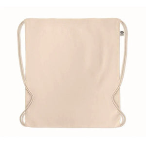 Trekkoordzak van biologisch kat YUKI beige 2 kleuren zd 12668