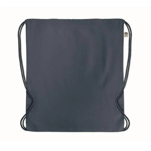 Trekkoord rugzak van organisch YUKI COLOUR rood 1 kleur zd 12649