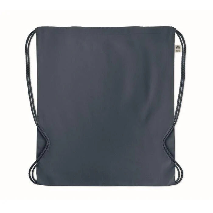 Trekkoord rugzak van organisch YUKI COLOUR rood 1 kleur zd 12649