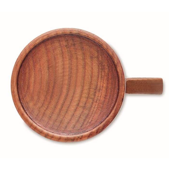 Eikenhouten mok 280 ml TRAVIS hout onbedrukt 3564