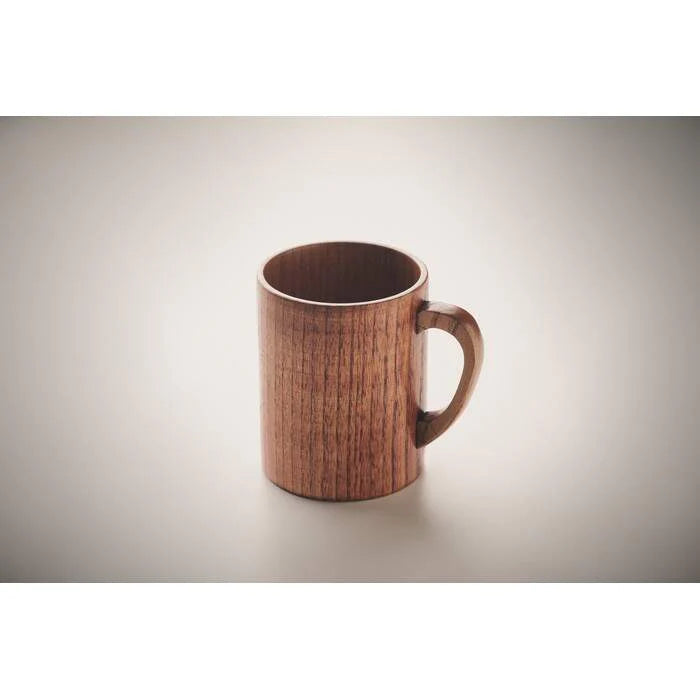 Eikenhouten mok 280 ml TRAVIS hout 2 kleuren tp 3560